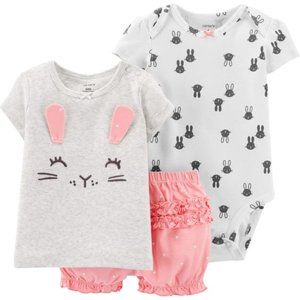 Carter's 3-Piece Bunny Outfit